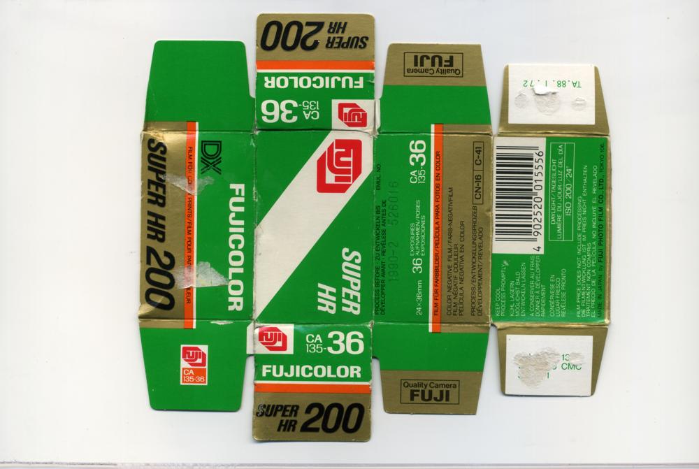 Fujifilm FUJICOLOR SUPER HR 35mm film_box_outside