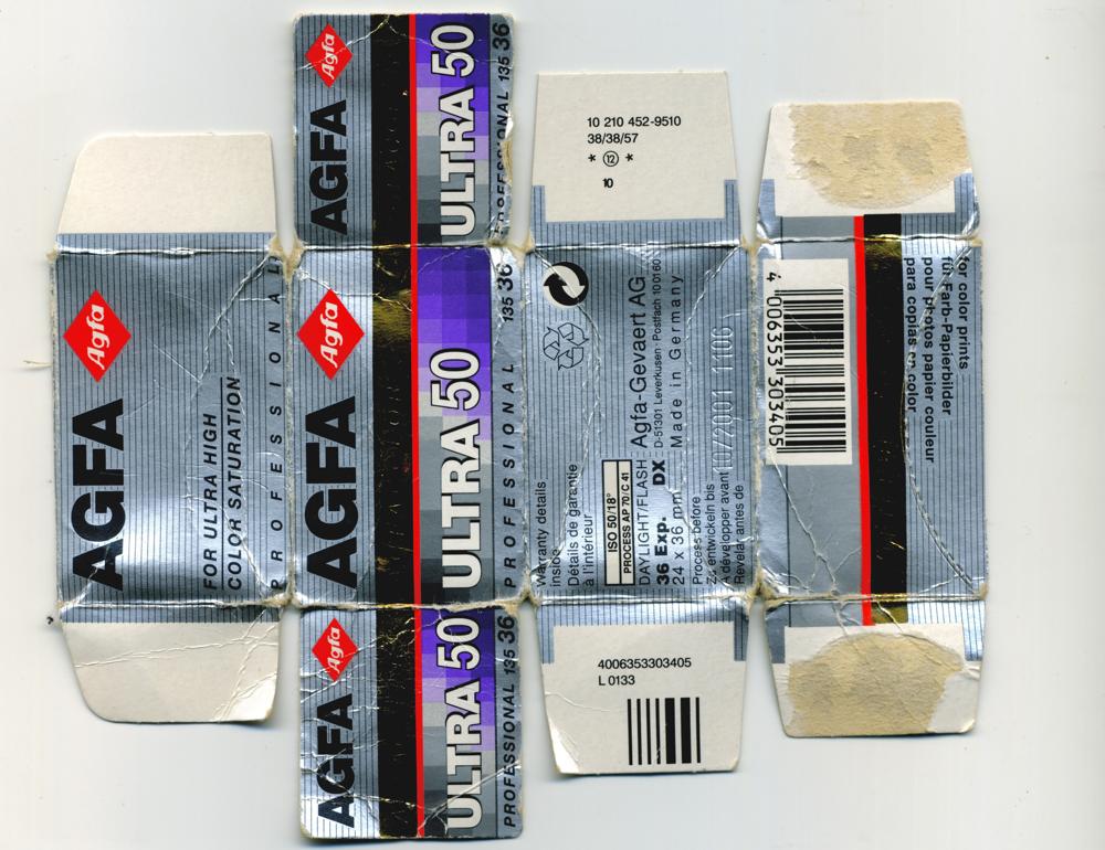 AGFA ULTRA 50 35mm film_box_outside