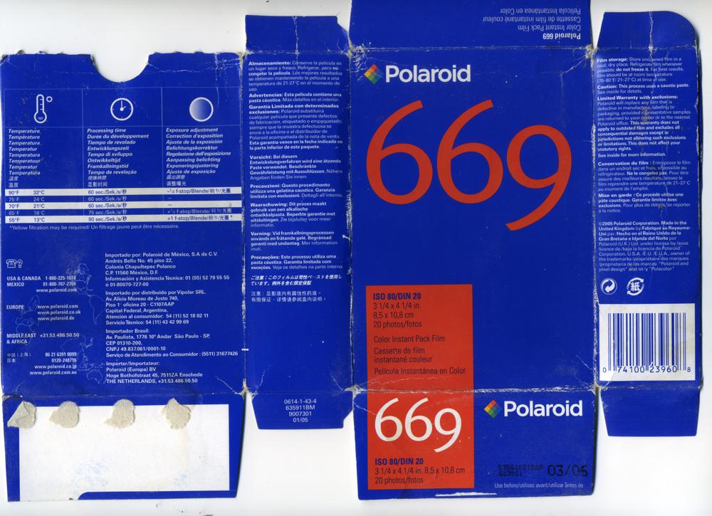 Polaroid 669 Pack Film film_box_outside