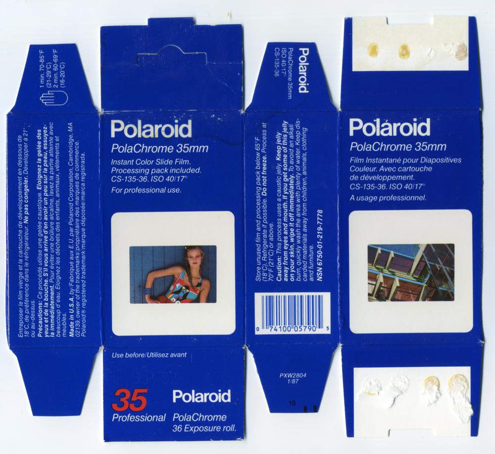 Polaroid PolaChrome 35mm film_box_outside