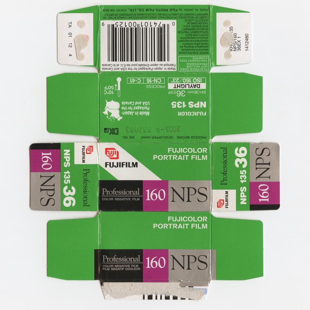 Fujifilm NPS 35mm film_box_outside