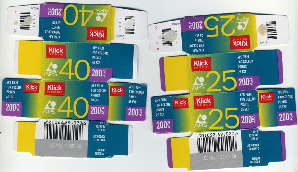 Klick APS Film APS film_box_outside