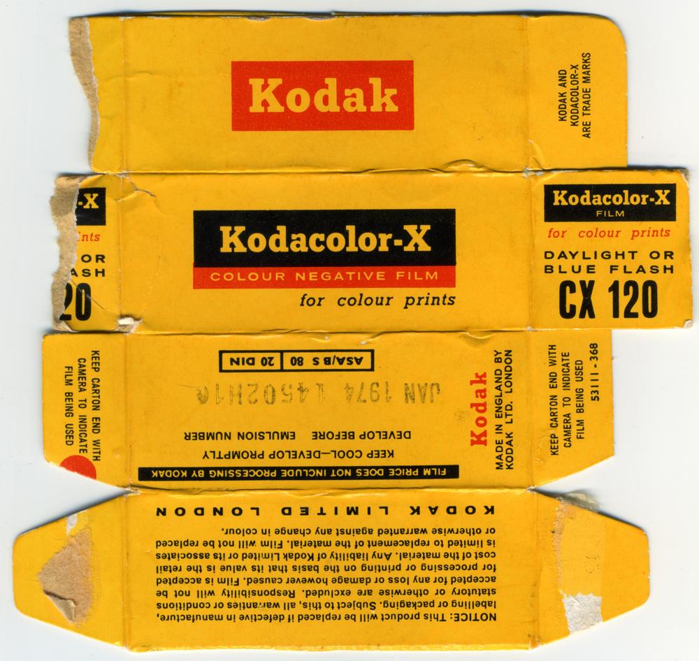 Kodak Kodacolor-X 120 film_box_outside