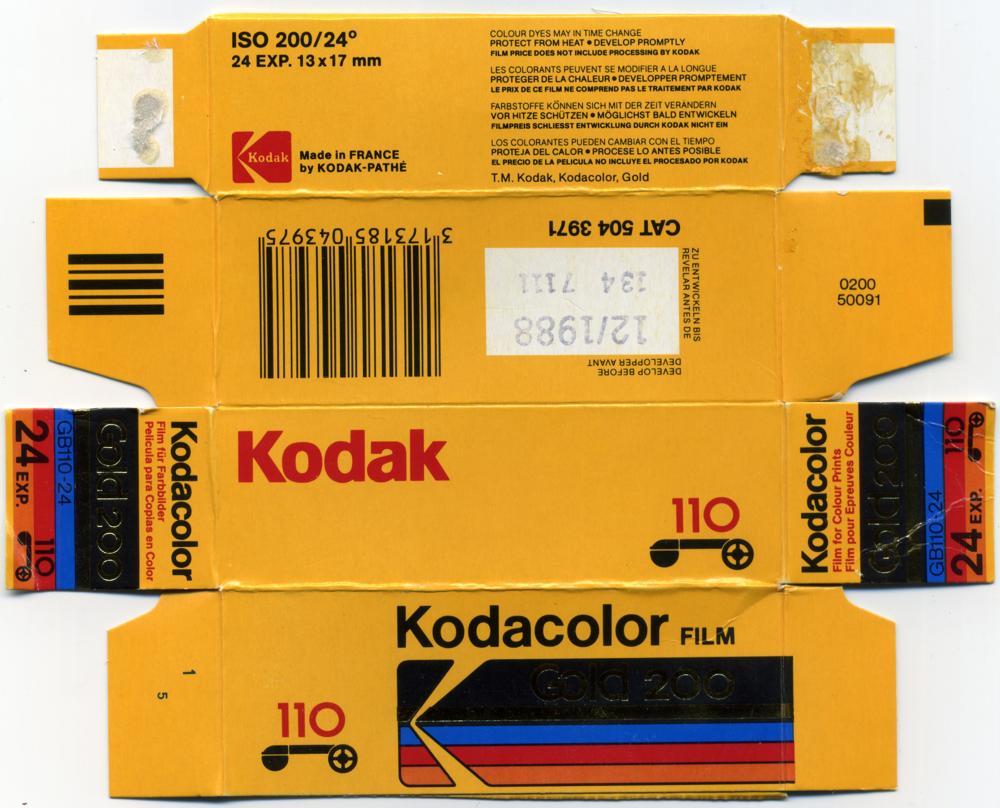 Kodak Gold 110 film_box_outside