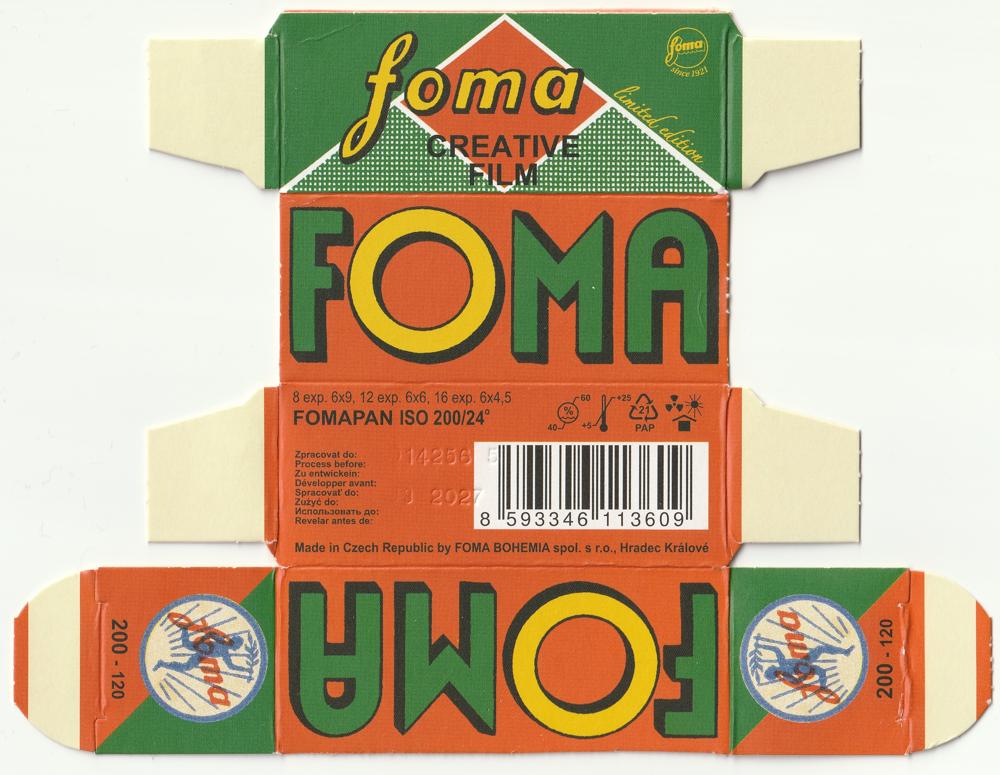 Foma Fomapan 120 film_box_outside