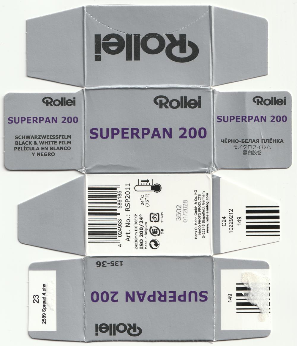 Rollei SUPERPAN 35mm film_box_outside