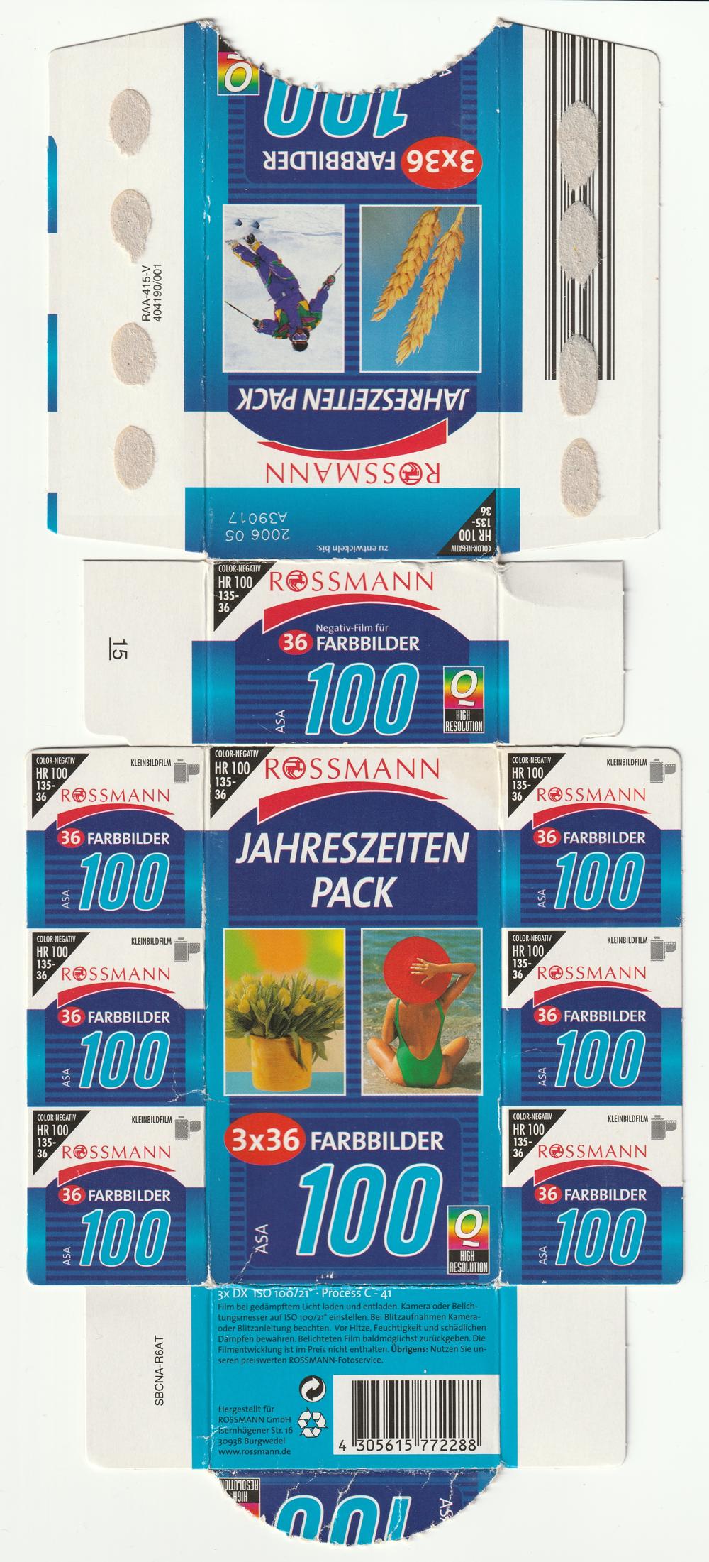 Rossmann Jahreszeiten Pack 35mm film_box_outside