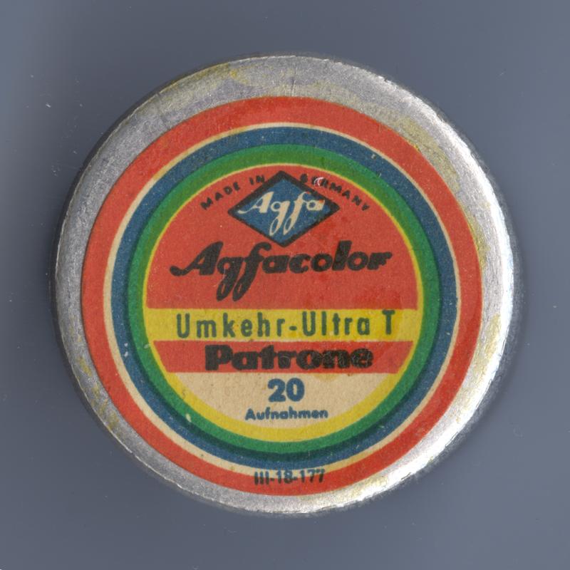 Agfa Agfacolor Umkehr-Ultra T 35mm film cartridge