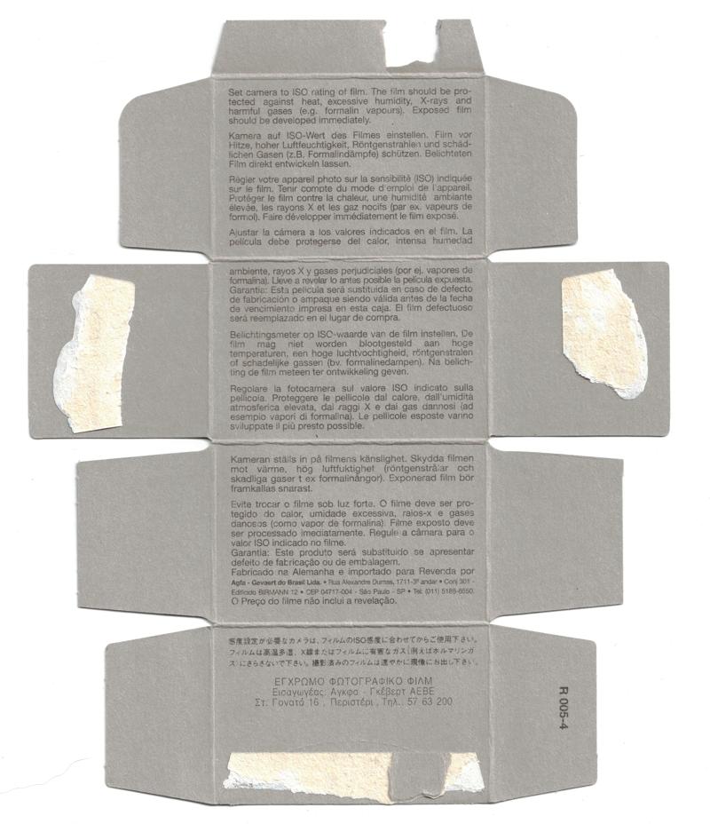 Perutz Primera 35mm film box inside