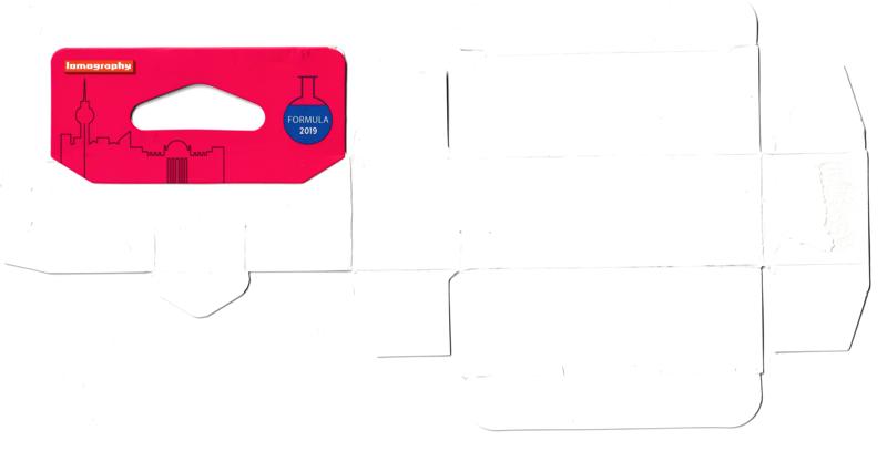 Lomography Berlin 120 film box outside