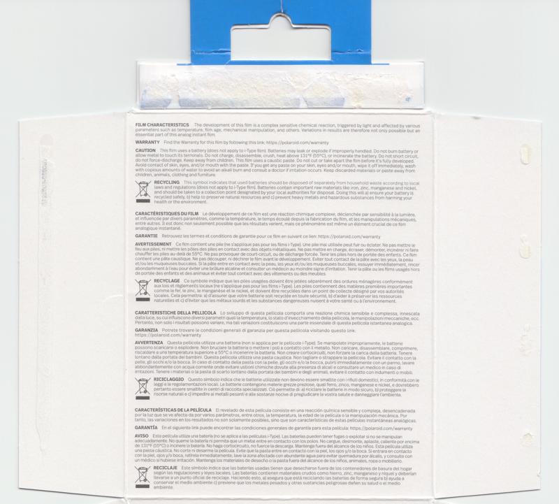 Polaroid Color 600 Film Integral Film film box inside