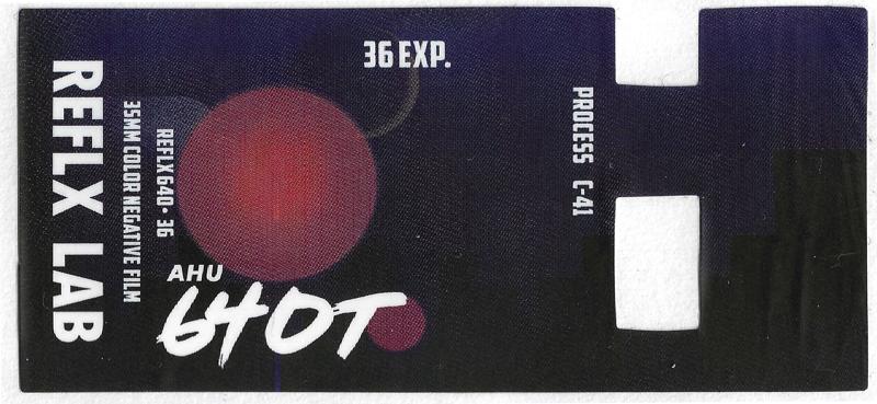 Reflx Lab 640T AHU 35mm film cartridge