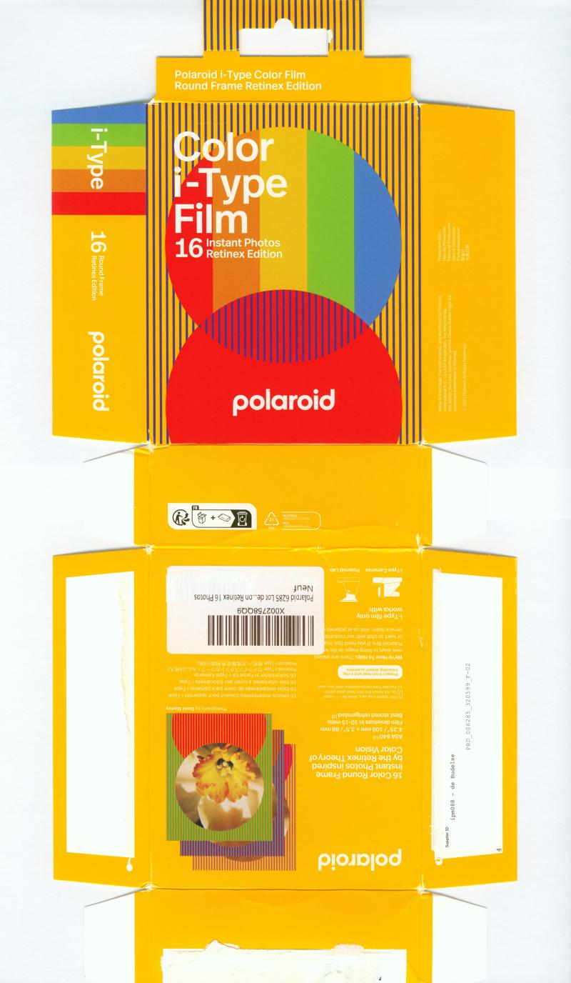 Polaroid Color i-Type Film Integral Film film box outside