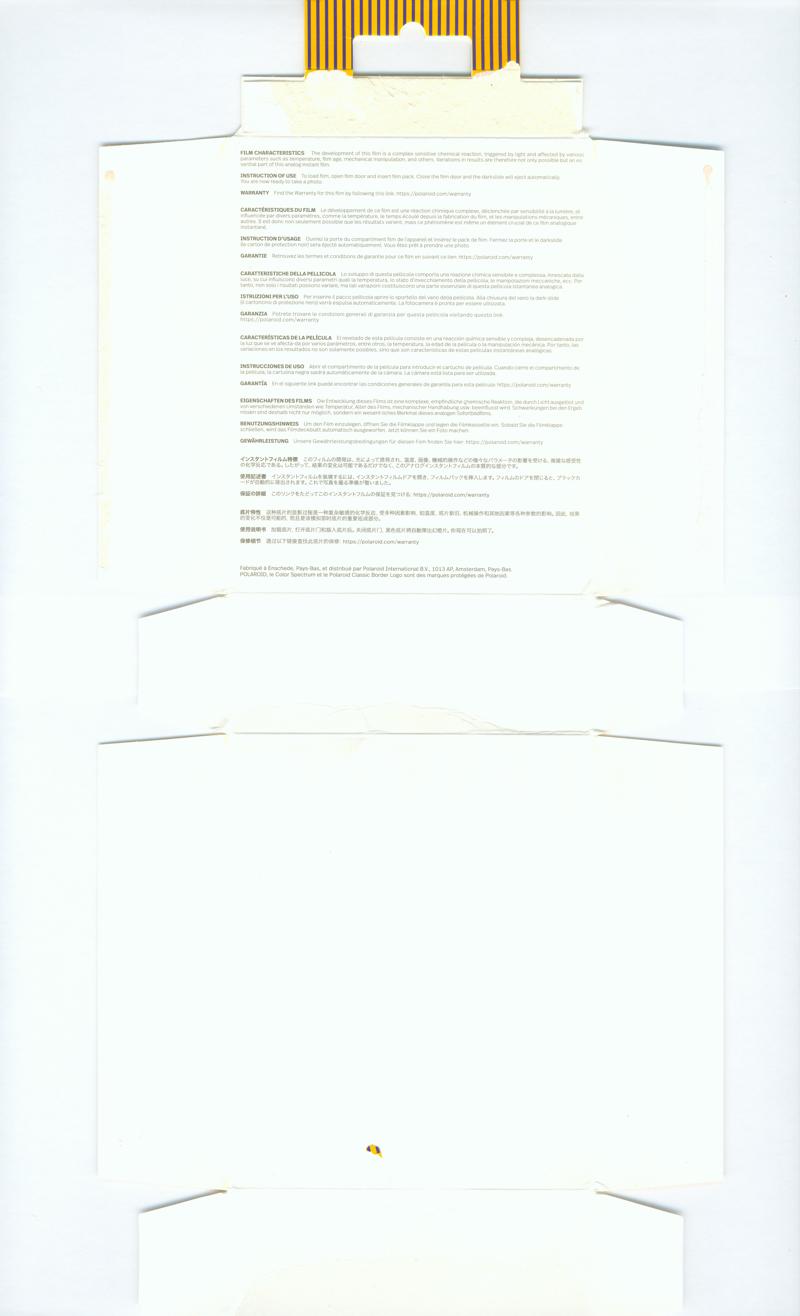 Polaroid Color i-Type Film Integral Film film box inside