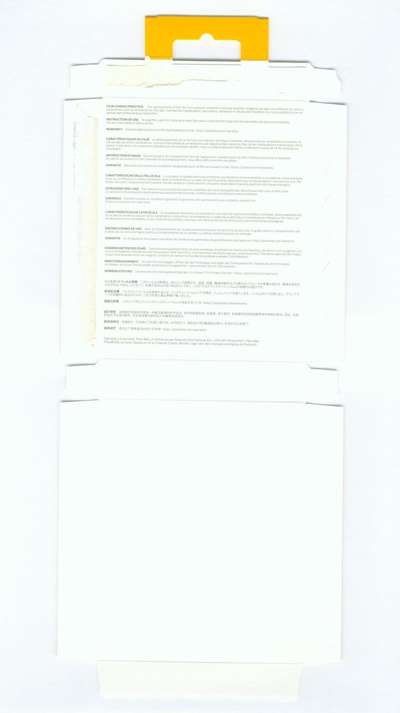 Polaroid Color i-Type Film Integral Film film box inside