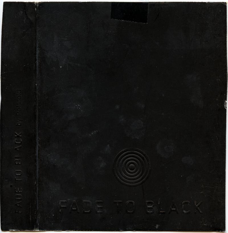 Polaroid TZ Artistic Fade to Black Instant Integral Film film box inside