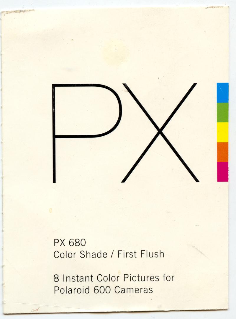Impossible Project PX 680 Color Shade / First Flush Instant Integral Film film box outside