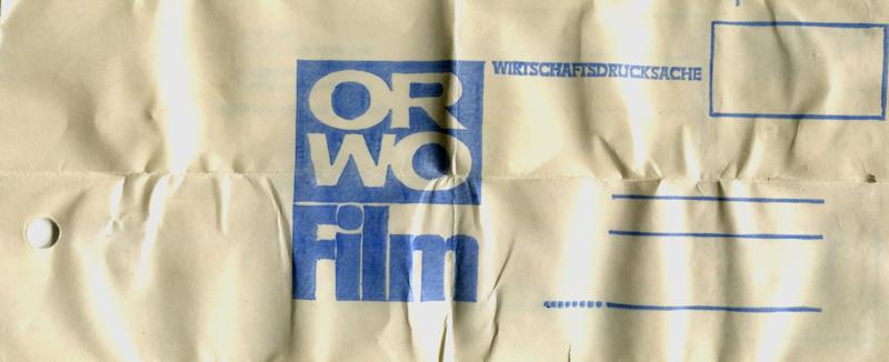 ORWO UK 17 8mm film box processing envelope