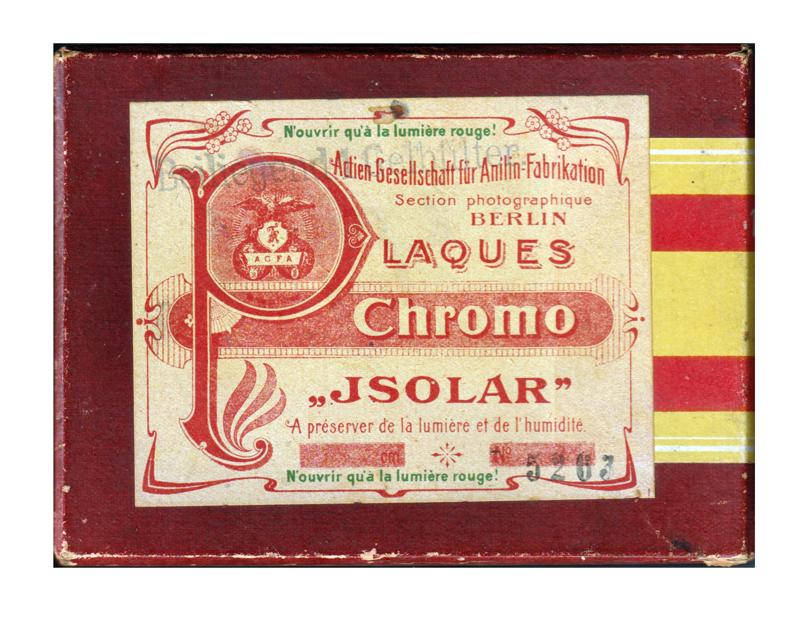 Agfa Plaques Chromo Isolar Unknown film box outside