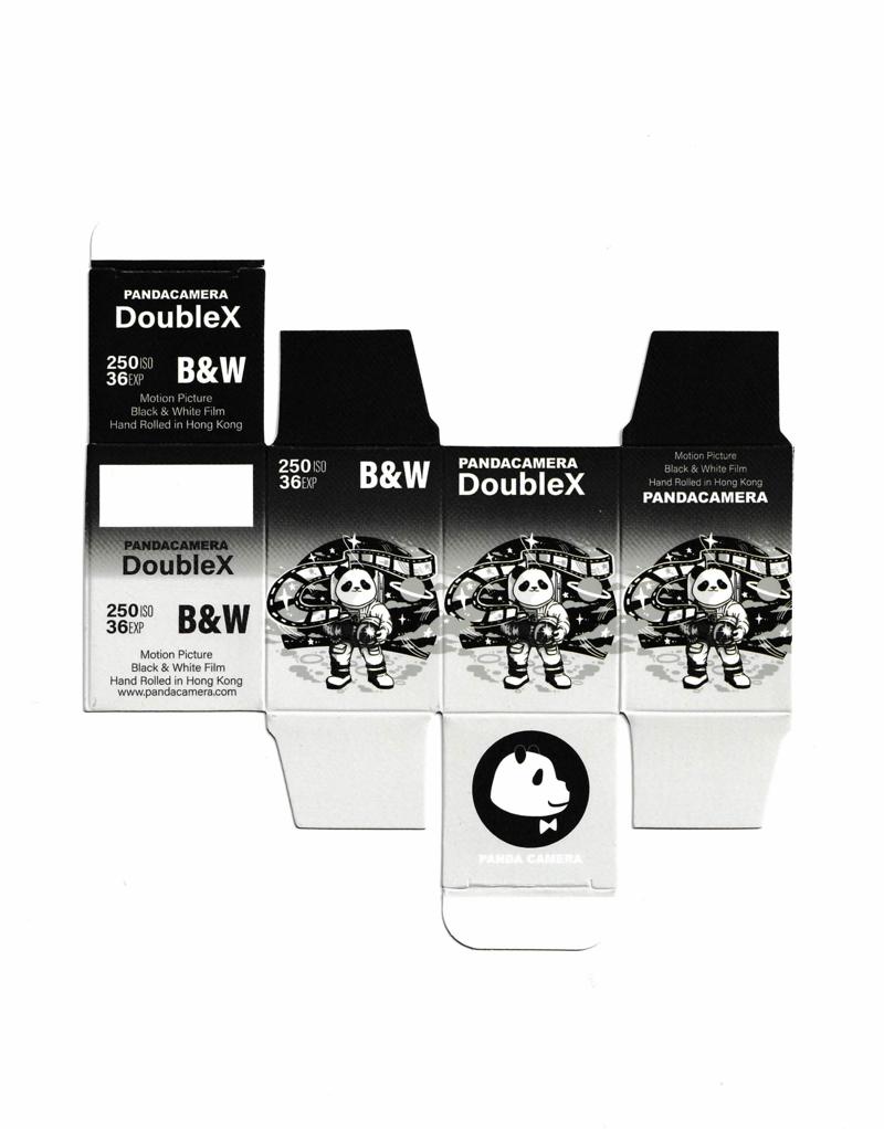 PandaCamera DoubleX 35mm film box outside